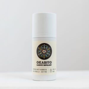 Okarito Sandfly Repellent 60ml roll on <span style="display: block;font-size: 0.8rem;text-transform: uppercase">(bottles made in NZ from recycled plastic)</span>